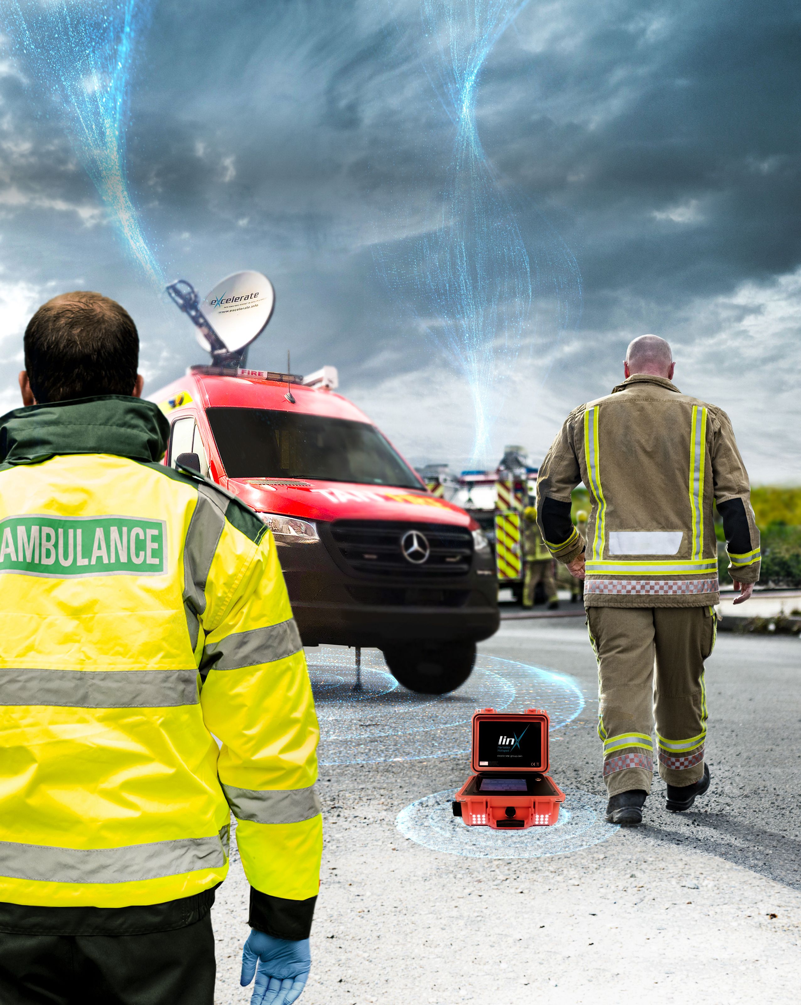 #connectyourworld Excelerate Technology Connect Your World at this year's Emergency Services Show